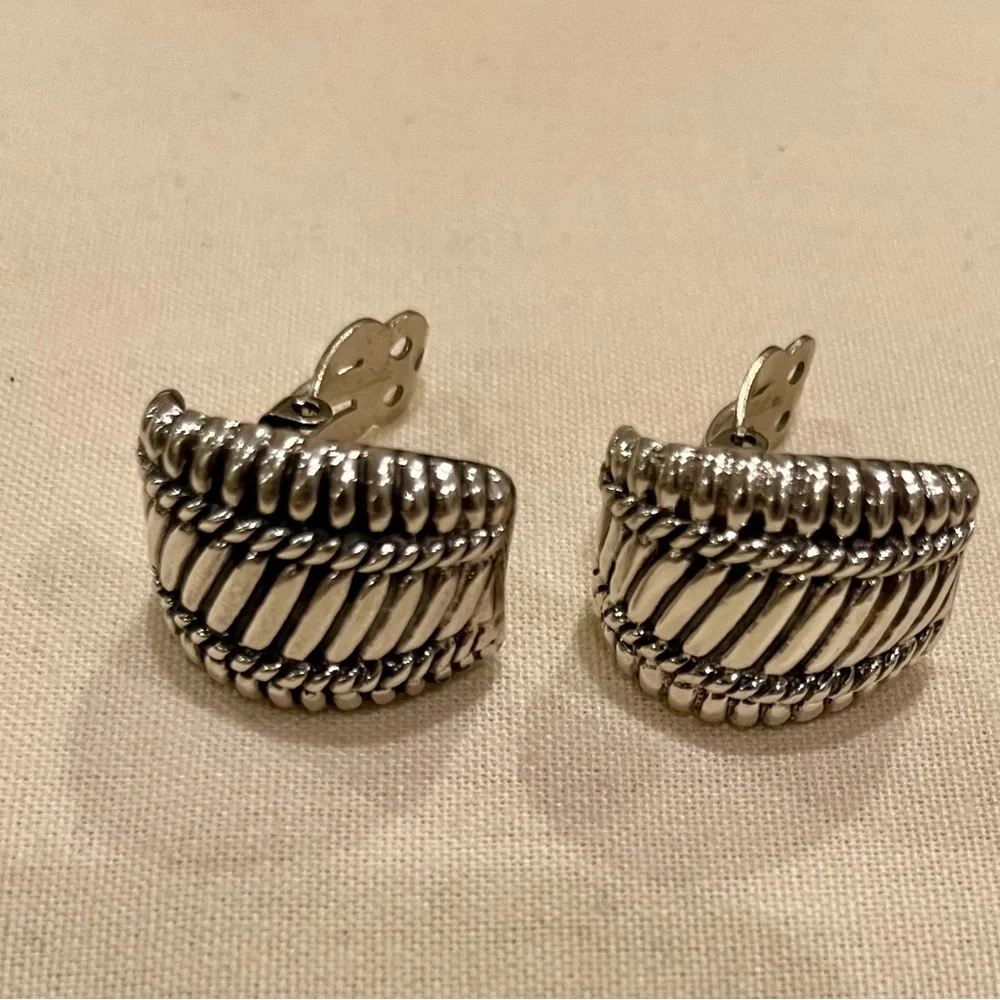 MEX 925 Vintage Earrings - Picture 6 of 16
